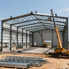 Steel Structure Frames of A Factory Building